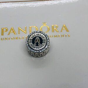 ✨🔥Pandora Las Vegas Bead Charm 2022 New Years Cham pagne Flutes Bead